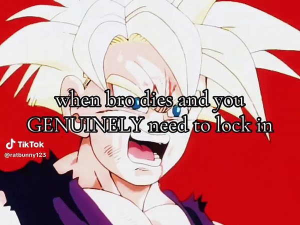 Gohan's Transformation: When Bro Needs to Lock In