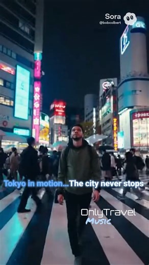 Tokyo in Motion...The City Never Stops! | #ShibuyaCrossing #tokyo #japan