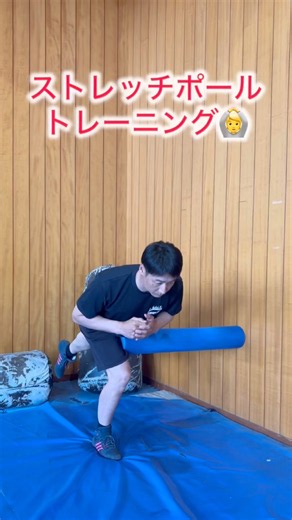 【ポールシリーズ】体幹と股関節、分離できてる？ #sdf格闘 #格闘 #トレーニング #格闘技 #体操 #ストレッチポール