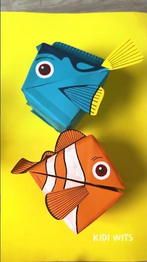 Snappy Fish Toy?! 😮 It Bites So Fast! 🐟 #Kids #DIY #Shorts