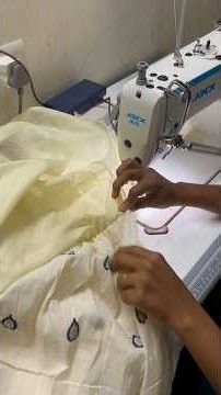 The correct way to attach a lining to a skirt #skirt #stitching