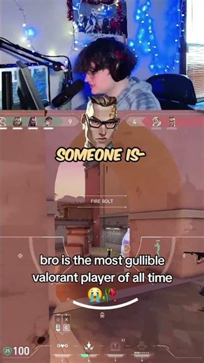 The Most Gullible Valorant Player😭🙏