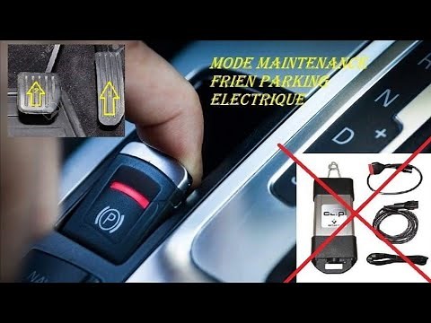 Comment activer mode maintenance sans aparail de diagnostic #renault_frien_parking_Electrique