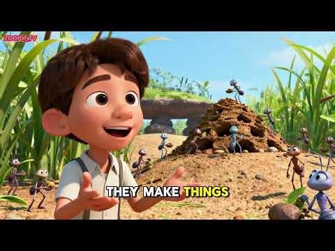 What We Can Learn From Ants 🐜 | Teamwork & Hard Work Explained for Kids
