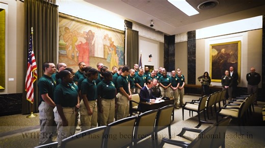 YCP History is Louisiana History Governor Jeff Landry officially proclaimed December 3, 2024 as Louisiana National Guard Youth Challenge Day, recognizing the program for its contribution to the state's youth for the past 30 years. Select cadets from Training Center Pineville had the privilege of witnessing this history-in-the-making moment, and then each student was able to personally meet Governor Landry and Major General Thomas Friloux, the adjutant general of Louisiana. Photos from Louisiana 