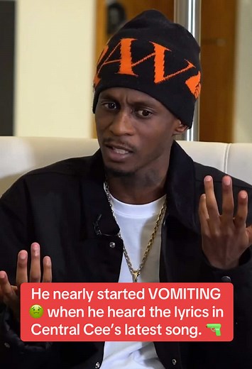 Bambino says he nearly threw up 🤮 listening to Central Cee latest song “ Slaughter” feat J Hus… #bambino #centralcee #jhus #ukrap #ukdrill