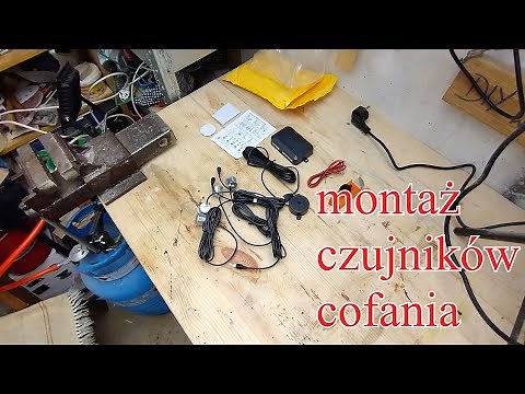 how to install a reversing sensor in a car