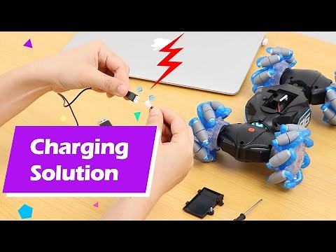 How to Charge a RC Stunt Car's Battery? #Tutorial