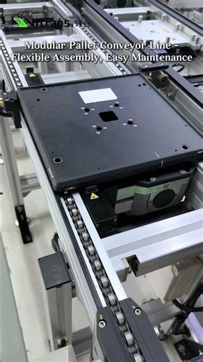 Efficient Conveyor Lines Improve Workflow Speed#conveyors #machine #factory #automobile #cnc