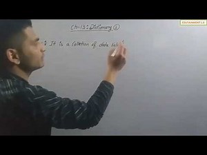 Dictionary | Class 11 Computer Science with Python (Video 1)