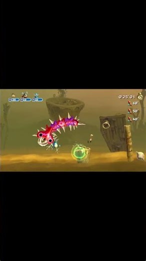 Course ensablée - Rayman Legends