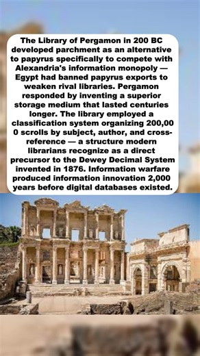 The ANCIENT LIBRARY System That ORGANIZED Information Better Than Google#LibraryOfPergamon