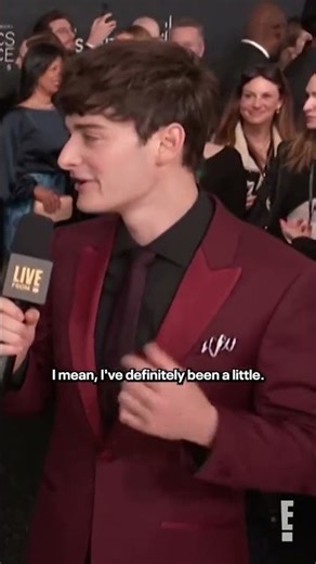 Noah Schnapp shares how “Stranger Things” cast kept spoilers at bay. #AwardsSeason #CriticsChoice