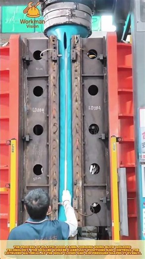 Shaping Plastic Door Panel Using Blow Molding for Uniform Structure