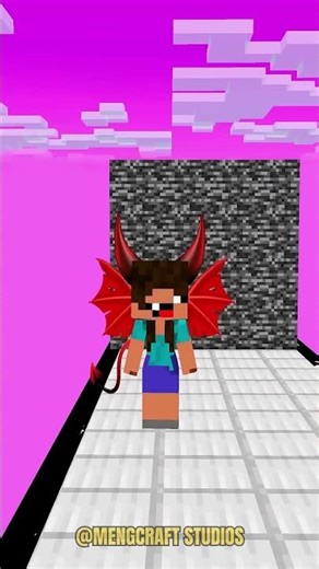 Love Run： Angel Aphmau And Devil Noob Girl Imagine Dragons Demons #funnyshorts