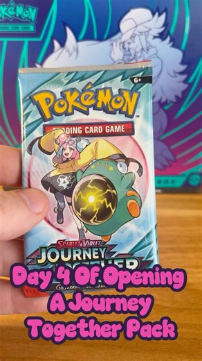Day 4 Journey Together Master Set Quest - Pokemon Opening #pokemon #pokemoncards #shorts