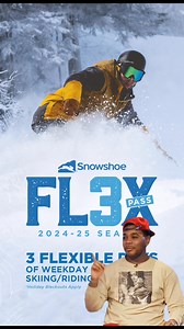 10K views · 29 reactions | Flex 3 Passes are running out! Don’t stay stuck paying full price for day tickets—lock in 3 days of riding on your schedule* and save big.  Link in the comments  *Blackout dates apply: 12/26/2024 - 01/04/2025, 01/18/2025 - 01/19/2025, 02/15/2025 - 02/16/2025. | Snowshoe Mountain | Facebook