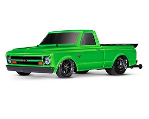 Traxxas Drag Slash 1/10 2WD RTR No Prep Truck w/1967 Chevrolet C10 Body (Green) [TRA94076-4-GRN]