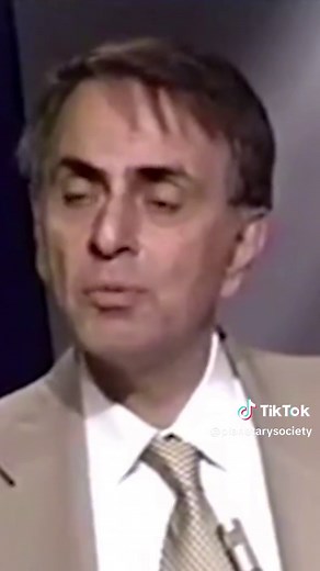 Happy Carl Sagan Day ❤️ This video footage is from when our co-founder Carl Sagan, unveiled the Pale Blue Dot image at a press conference on the Voyager missions in 1990. We are grateful to have had Carl for a blip of time on this