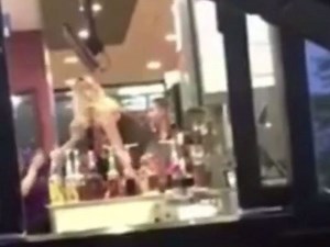 'Extremely hangry' woman fights McDonald's employee