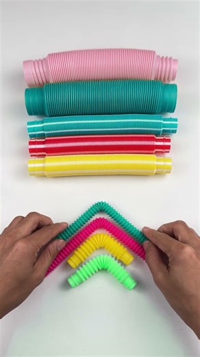 amazing color changing pop tube DIY #poptube #asmr #oddlysatisfying #fidgettoy #asmrs #satisfying