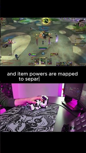 Azeron is perfect for WOW #gaming #azeron #gamingkeypad #azeroncyborg2 #wow #azeronkeypad