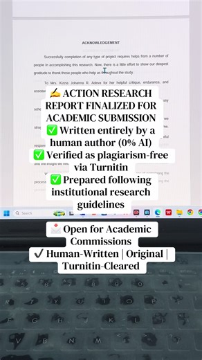 Completed Action Research Documentation for Review