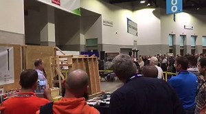 Checking decks for critical connections are important for deck safety. Here is our deck collapse demonstration from JLC Live yesterday. | Simpson Strong-Tie