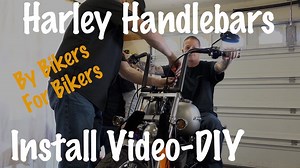 Install Handlebars Harley Softail, Dyna, Sportster-Wires