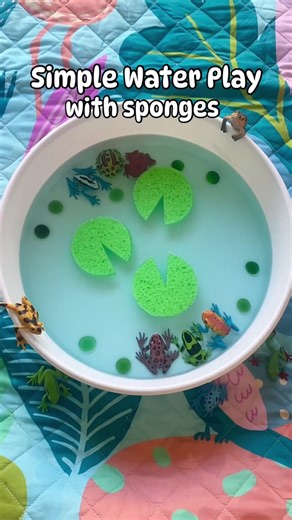 Creative and Fun Sponge Water Play for Kids: Low Prep, High Entertainment