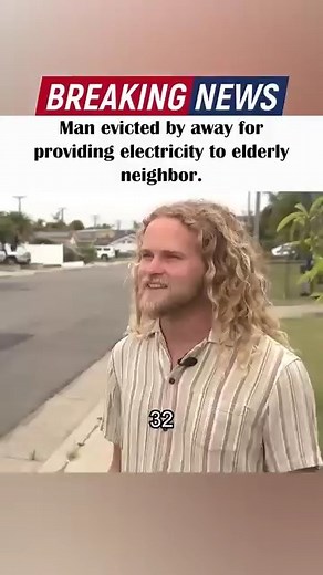 "Kindhearted Man Evicted After Sharing Electricity With His Elderly Neighbor — The Story Behind the Controversy. Watch full video in the first comment! " | Sandra Bullock Fans | Facebook