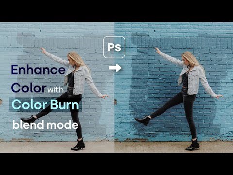how to use color burn blending mode | color burn blend mode for color enhancing