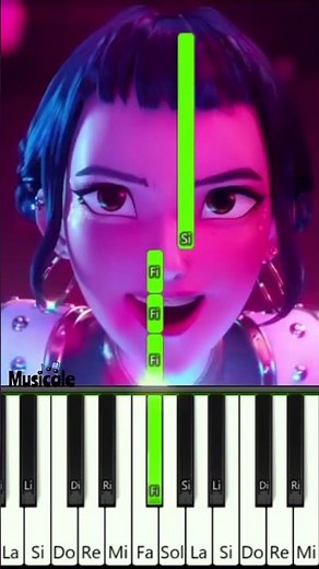 LAS GUERRERAS KPOP - Nuestras voces juntas #huntrix #kpopdemonhunters 🎹