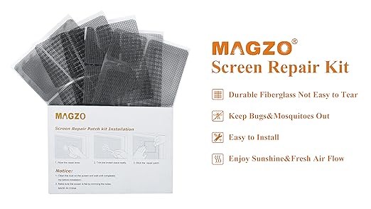MAGZO Screen Repair Kit Gray
