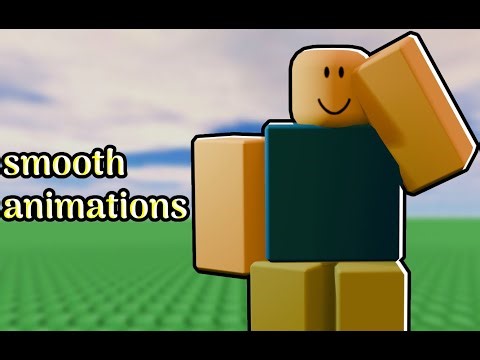 HOW TO MAKE SMOOTH ANIMATIONS/MOVEMENT IN ROBLOX STUDIO! #moonanimator