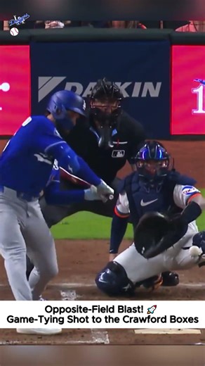 Opposite-Field Blast! 🚀 Game-Tying Shot to the Crawford Boxes | Pitch Perfect Highlights | #shorts