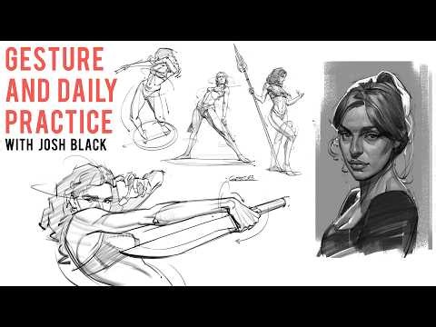 Gesture Drawing and Daily Drawing Goals