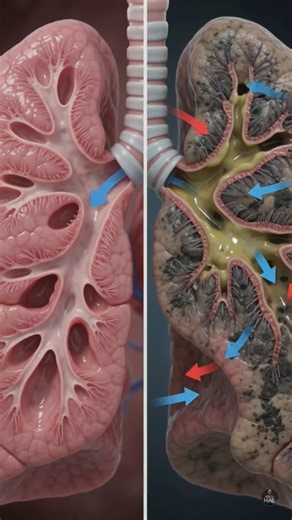 Healthy Lungs vs. Smoker’s Lungs (3D Animation) 🫁🤢