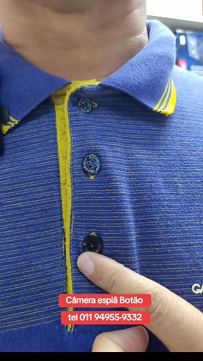 Câmera Espiã Wi-Fi: O Botão Incrível que Surpreende