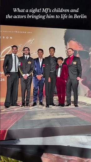 The Jackson Family & Cast Unite at 'Michael' Biopic Berlin Premiere! #michaelmovie #michaeljackson