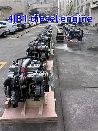 4JB1 Diesel Engine Pre-Shipment Testing and Availability