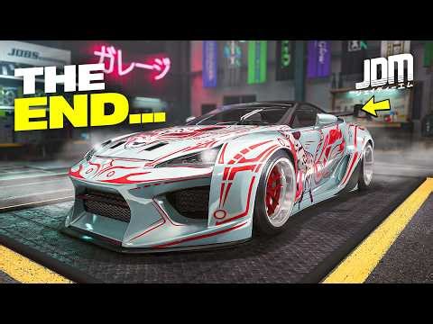The End of the NEW JDM Racing Game... with a Lexus LFA!!!