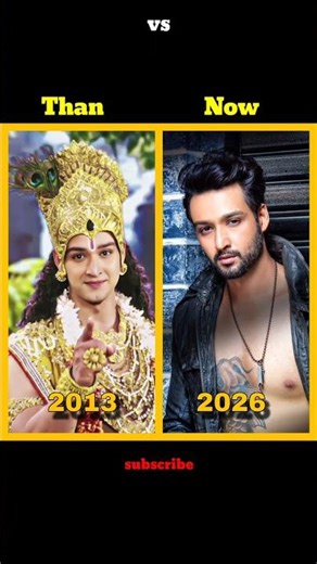 Mahabharat all actors than and now #cast #mahabharat #krishna #shorts