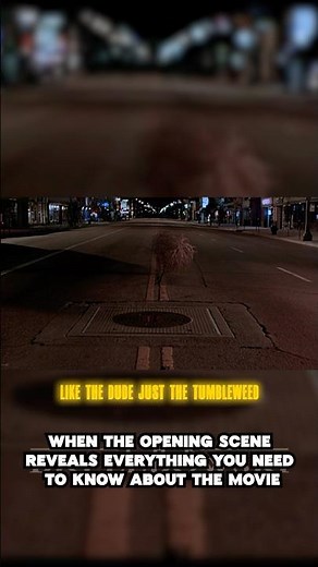 The Big Lebowski opening scene analysis