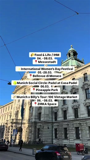 Exciting March Events in Munich: Don't Miss Out!