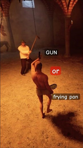 Gun or Frying Pan?? Half Sword Early Access