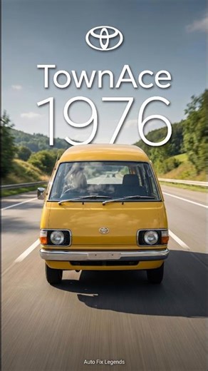 Toyota TownAce Evolution 1976–2020 | Full Timeline & Van Transformation 🔥 #automobile