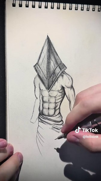 How to Draw Pyramid Head from Silent Hill: 3 Tips