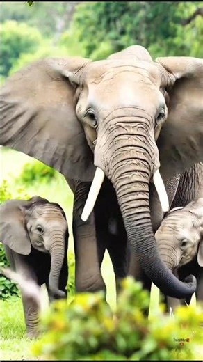 Majestic Elephant Walk in 4K 🐘✨