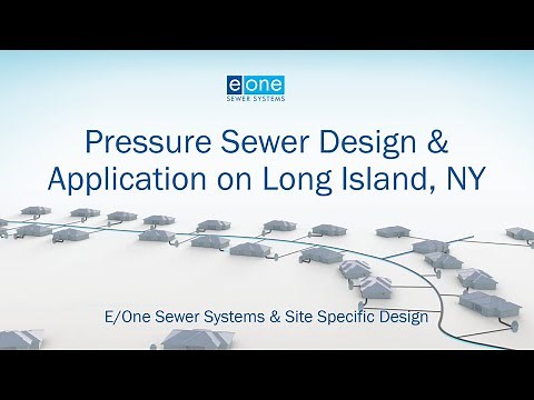 Webinar: Pressure Sewer Design & Application on Long Island, NY